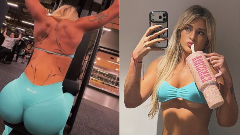 Marta Fort compartió su nuevo método de entrenamiento y causó impacto en redes: “Probando ejercicios”