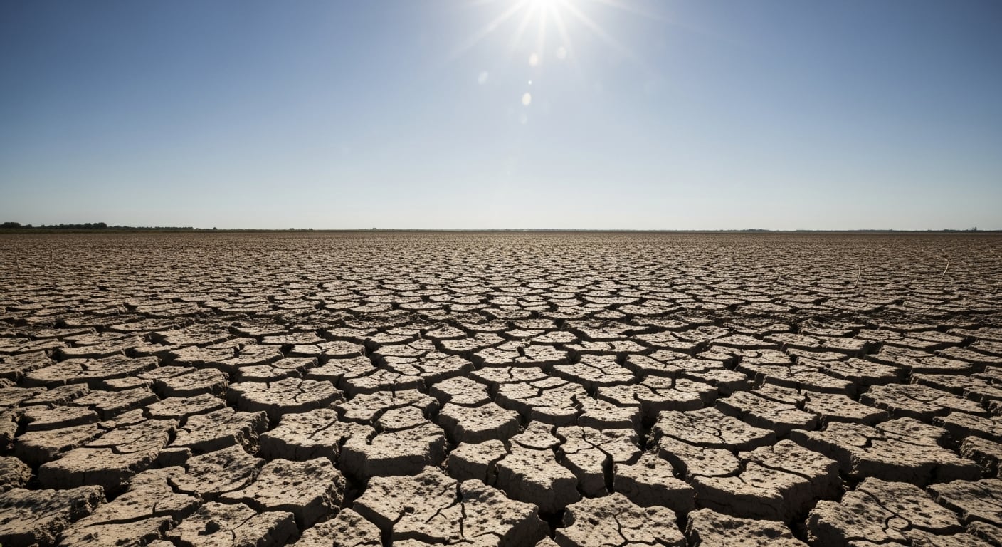 El U.S. Drought Monitor reporta que cerca del 40% de Estados Unidos continental enfrenta sequía severa o excepcional, afectando estados clave como Texas, Idaho y Florida. (Imagen Ilustrativa Infobae)