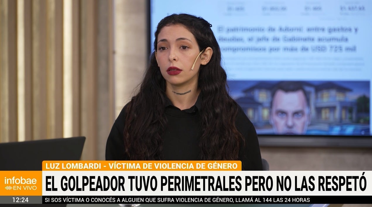 El caso de Luz Lombardi visibiliza la falta de celeridad y protección estatal ante denuncias graves por violencia de género (Captura de video)