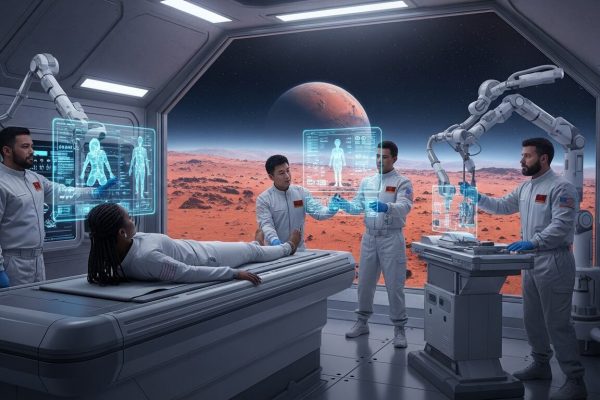 Medicina espacial del futuro: por qué la salud humana definirá las misiones a la Luna y a Marte