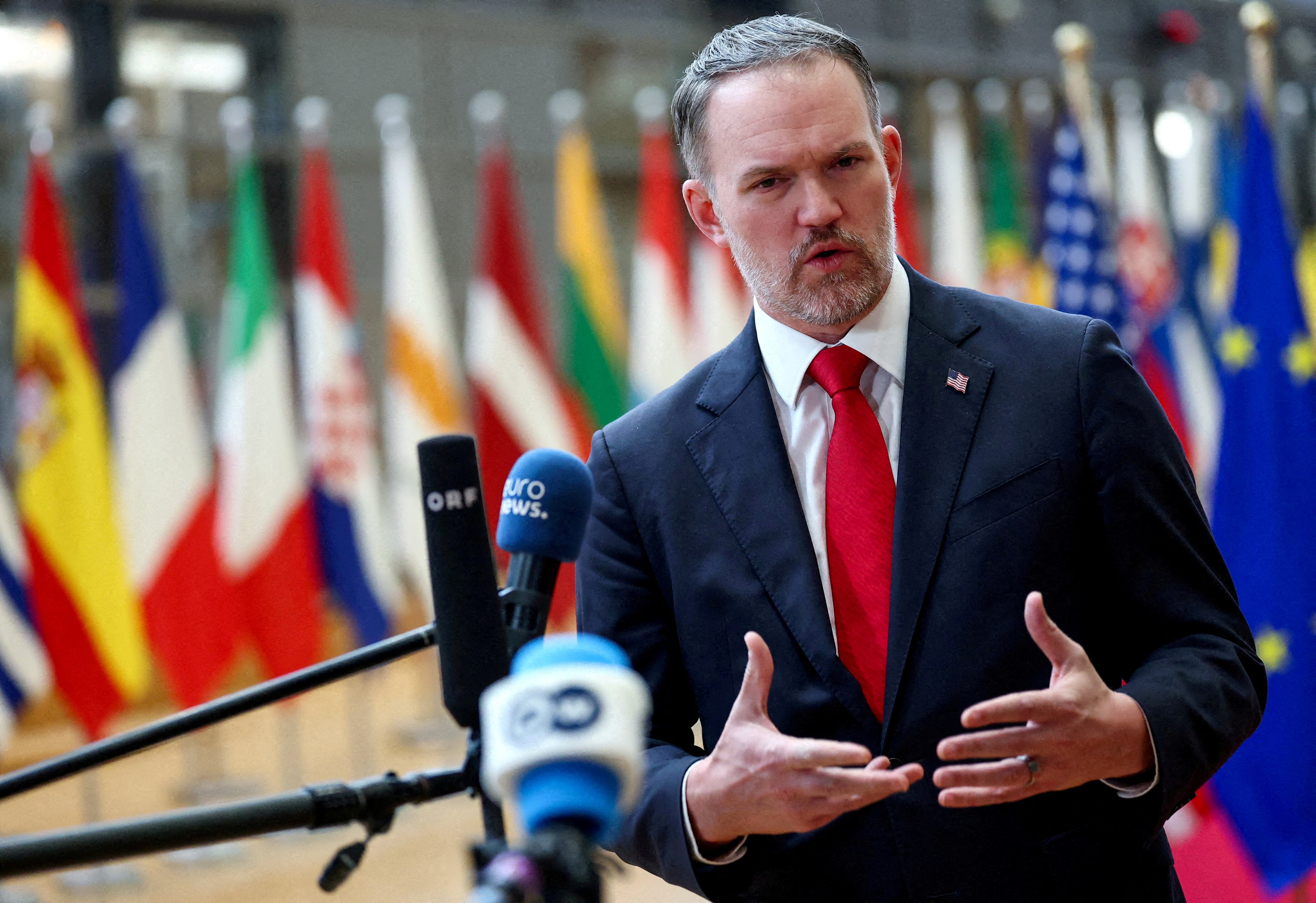  El representante comercial estadounidense, Jamieson Greer, mantendrá reuniones en París con el comisario europeo de Comercio, Maros Sefcovic, así como con Forissier y el ministro francés de Economía, Roland Lescure (REUTERS)