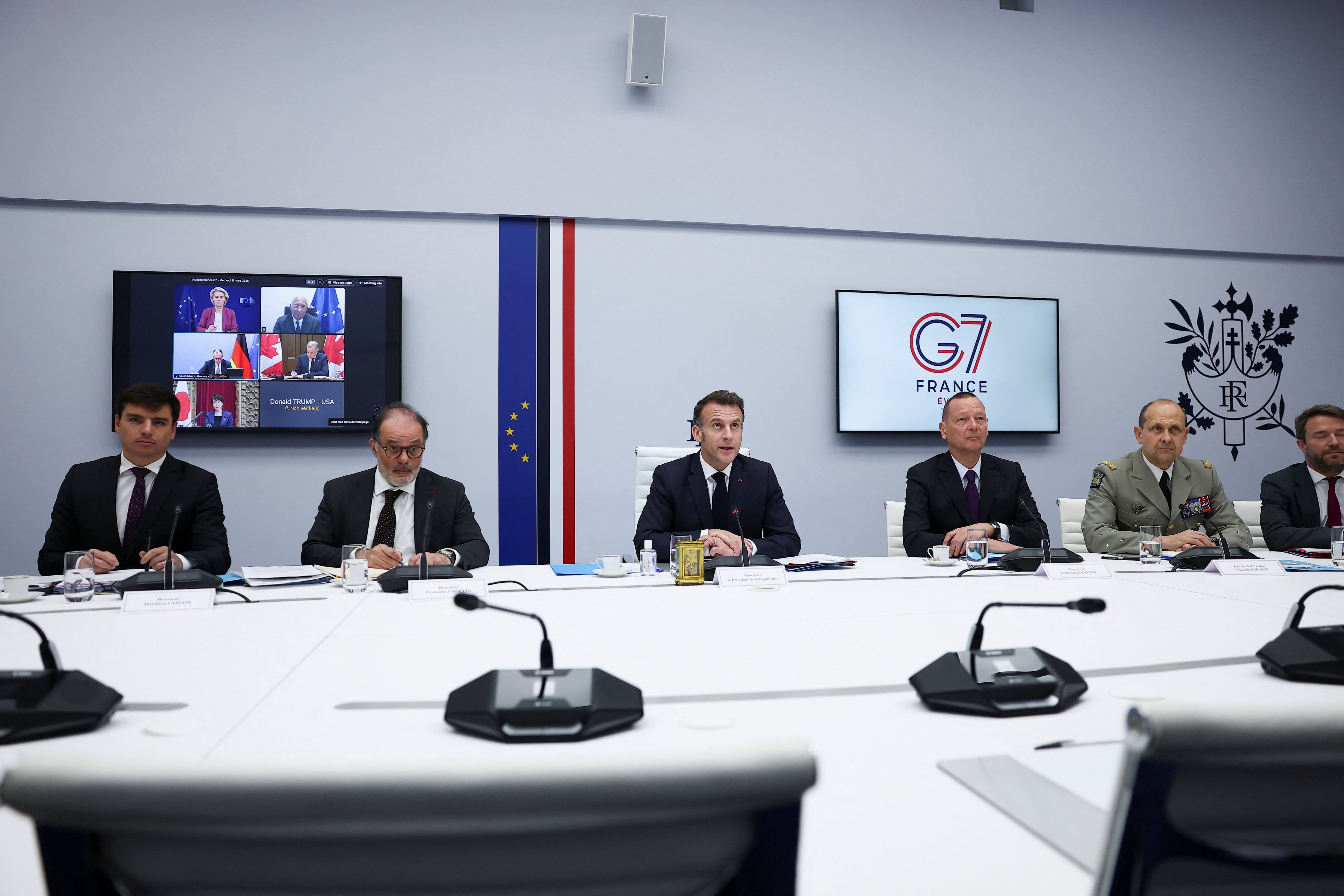 Ministros del G7 debaten en París minerales críticos y comercio digital en medio del impacto por la crisis en el estrecho de Ormuz (REUTERS)