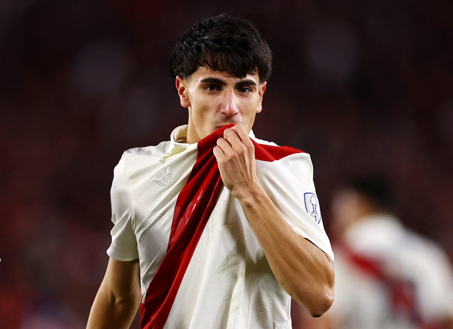 El festejo de Lucas Silva (REUTERS/Agustin Marcarian)