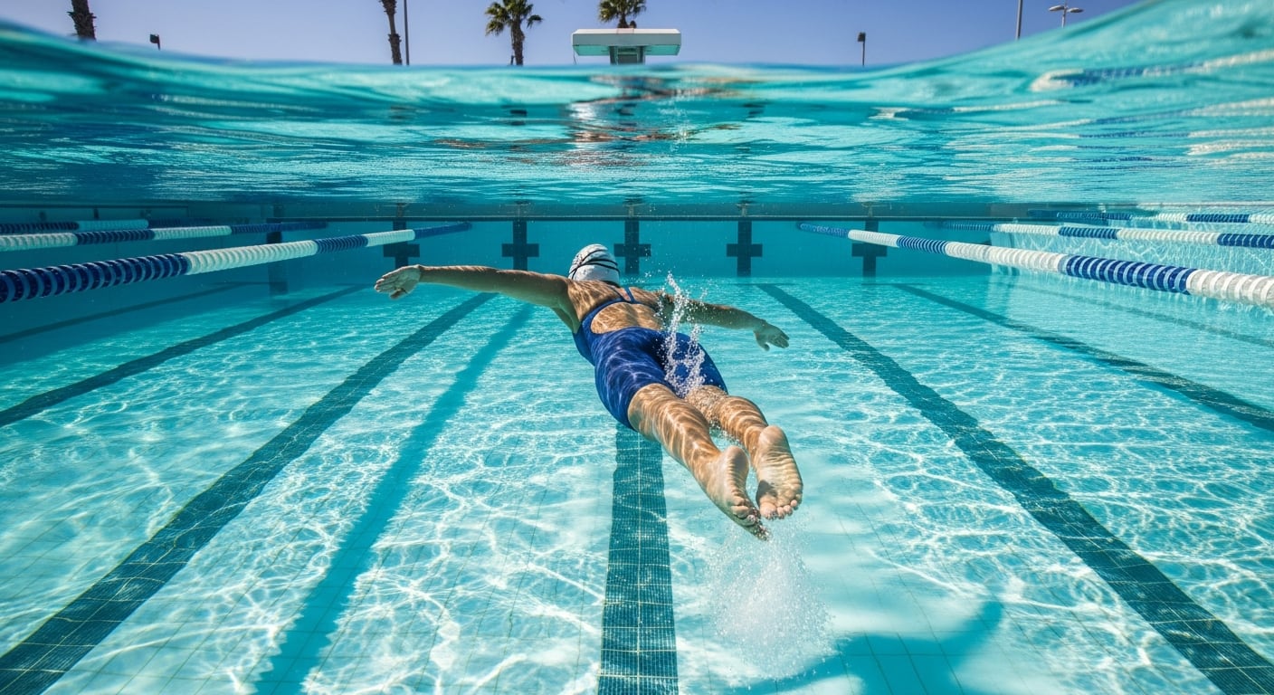 Nadar en agua fría podría aliviar los síntomas de la perimenopausia, según la ciencia