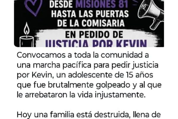 “Nadie hizo nada para evitar que le peguen”: el reclamo de la abuela del joven que murió tras un choque y una golpiza en Chascomús