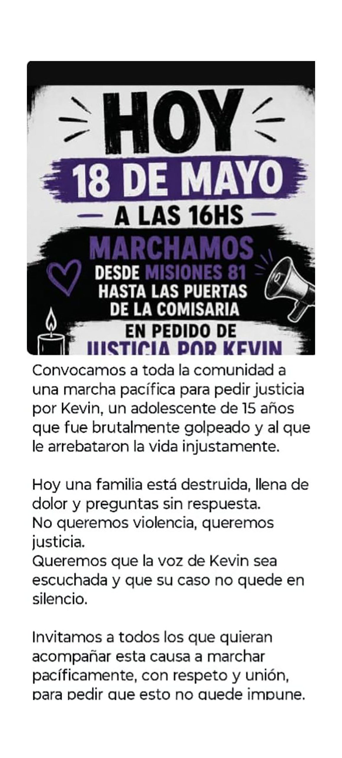 “Nadie hizo nada para evitar que le peguen”: el reclamo de la abuela del joven que murió tras un choque y una golpiza en Chascomús