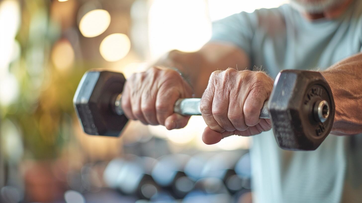 El entrenamiento de fuerza ayuda a preservar la masa muscular y la funcionalidad, aspectos fundamentales para la autonomía en la vejez (Imagen ilustrativa Infobae)
