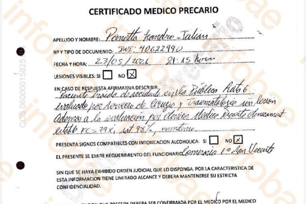 “No, mirá lo que hice”: la frase del conductor tras el choque fatal en el que murió una familia en San Vicente