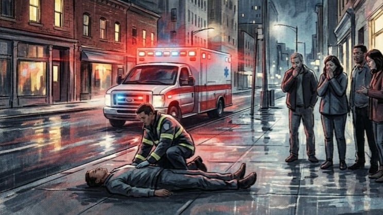 Los paros cardíacos extrahospitalarios nocturnos arrojan una tasa de supervivencia significativamente menor que los diurnos, según el análisis de más de 870.000 casos (Imagen Ilustrativa Infobae)