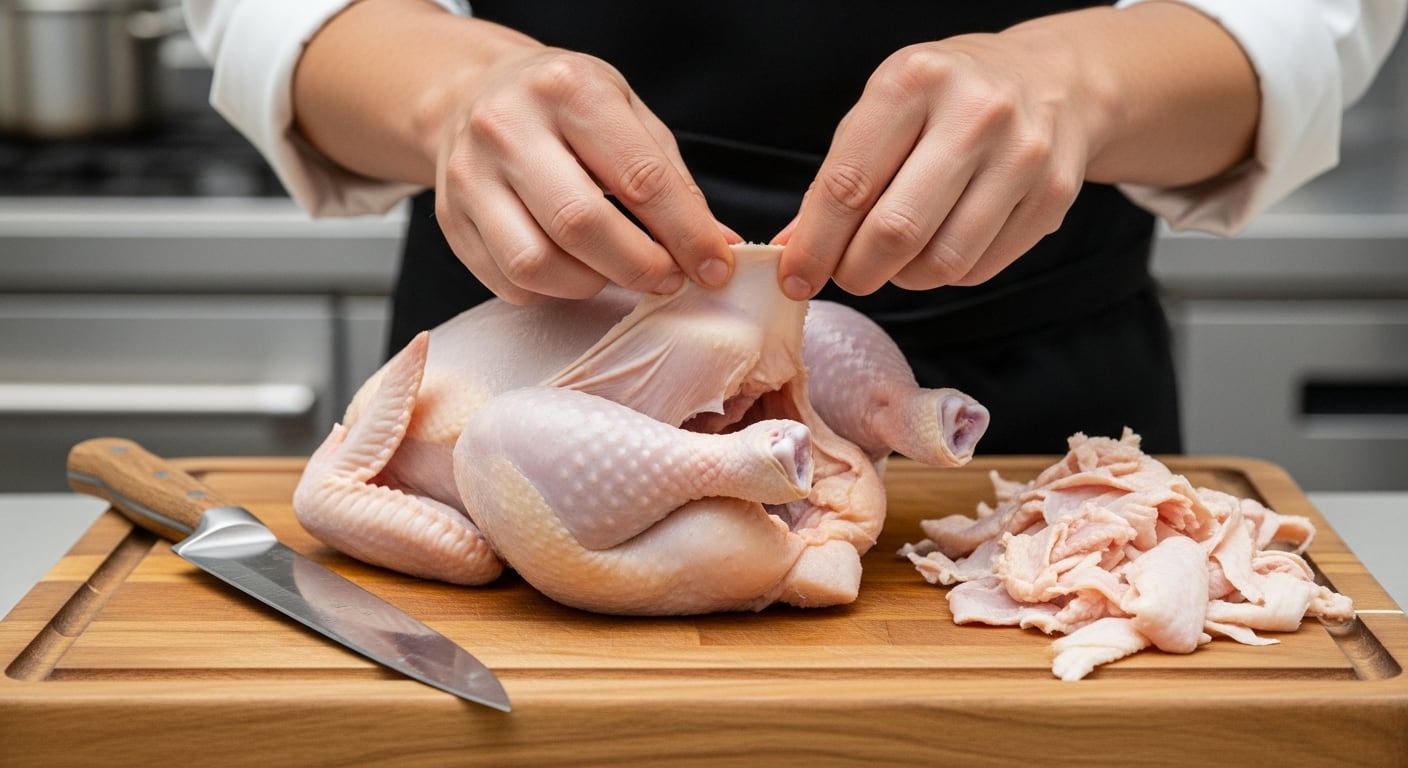 ¿Pollo con piel blanca o amarilla Cuál es la diferencia y beneficios para la salud
