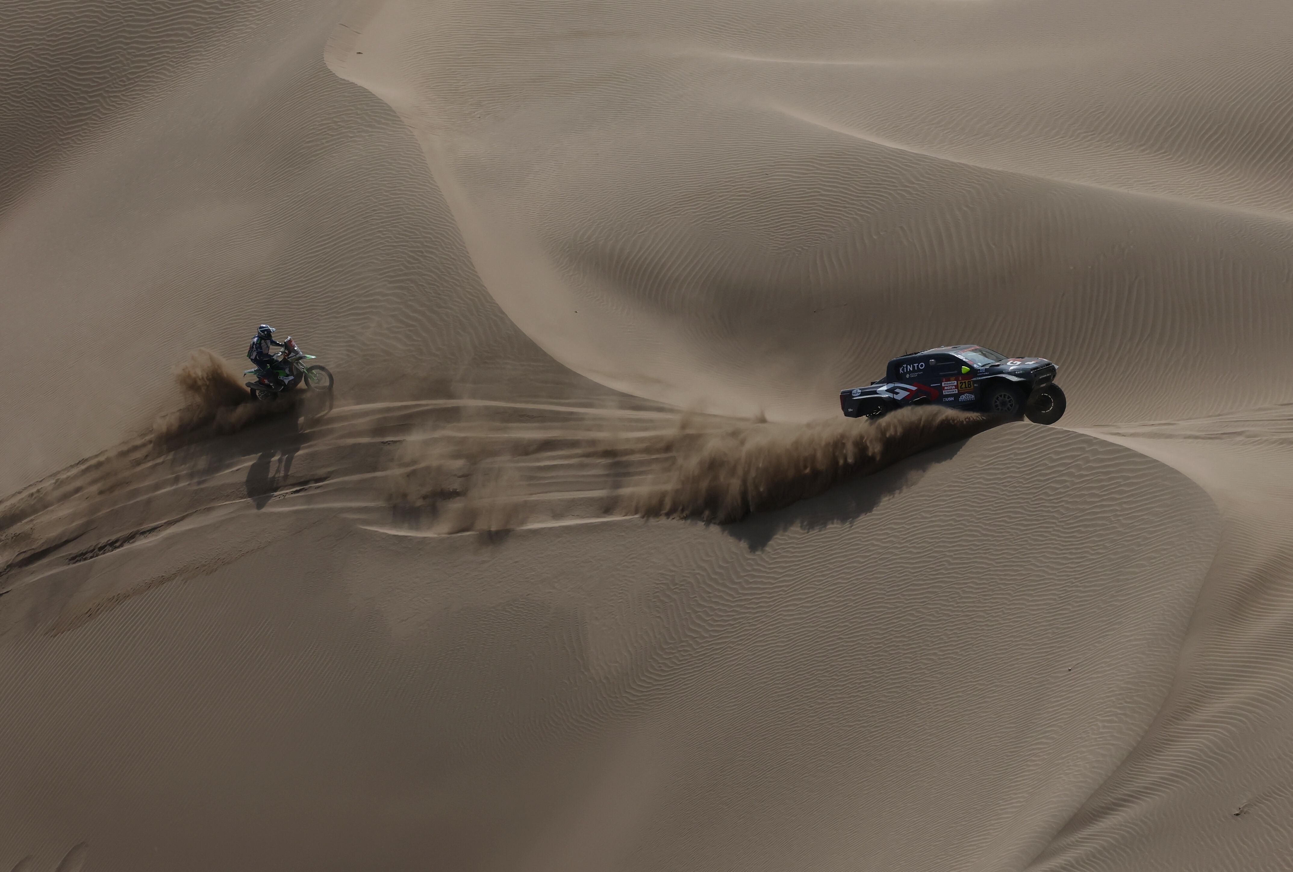 Se adelantó el recorrido del Rally Dakar 2027, pero puede haber un cambio de último minuto (REUTERS/Stephane Mahe)