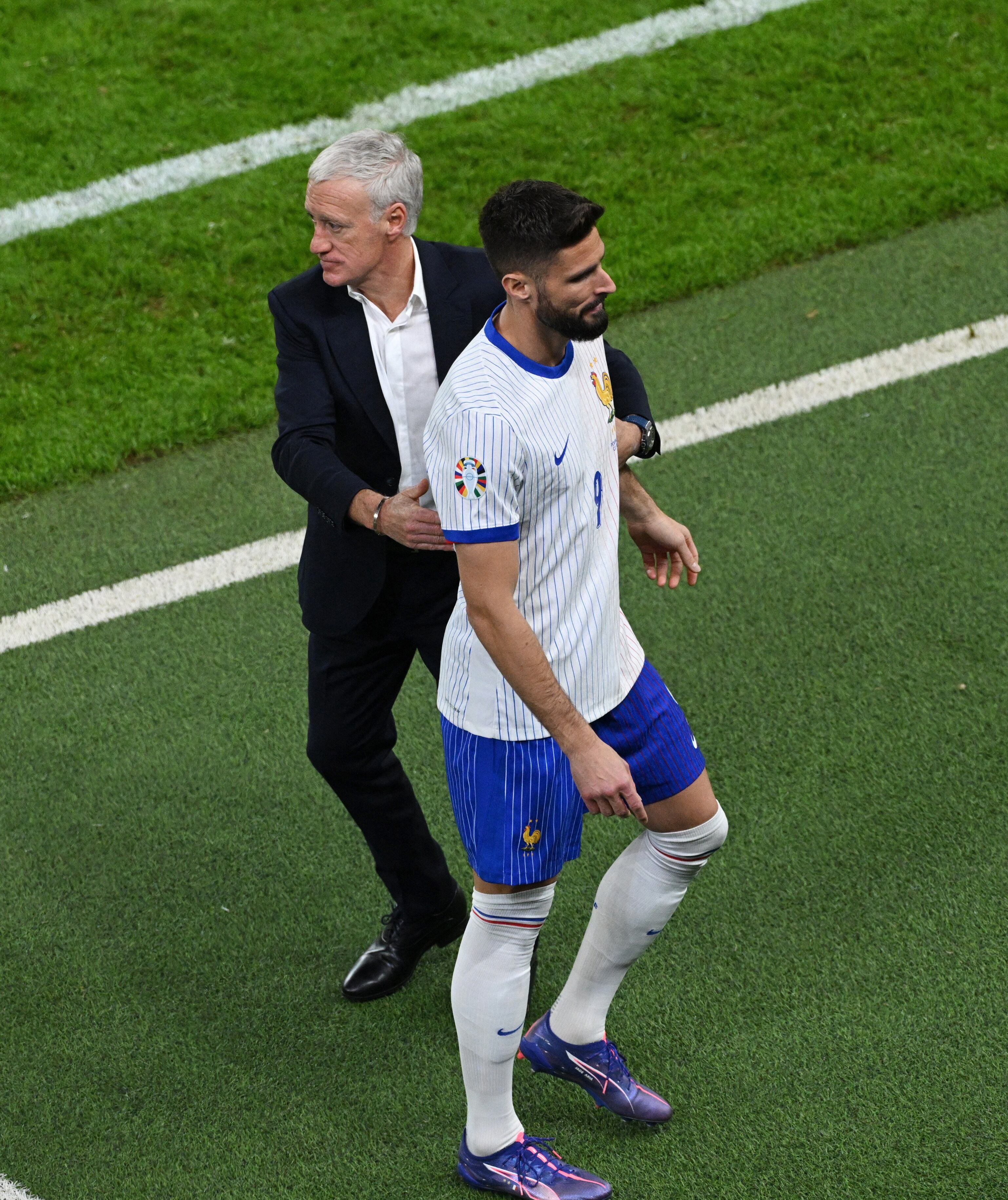 Didier Deschamps, según Giroud, fue clave para Francia al gestionar los egos y roles, logrando el equilibrio necesario para ganar (REUTERS/Annegret Hilse)