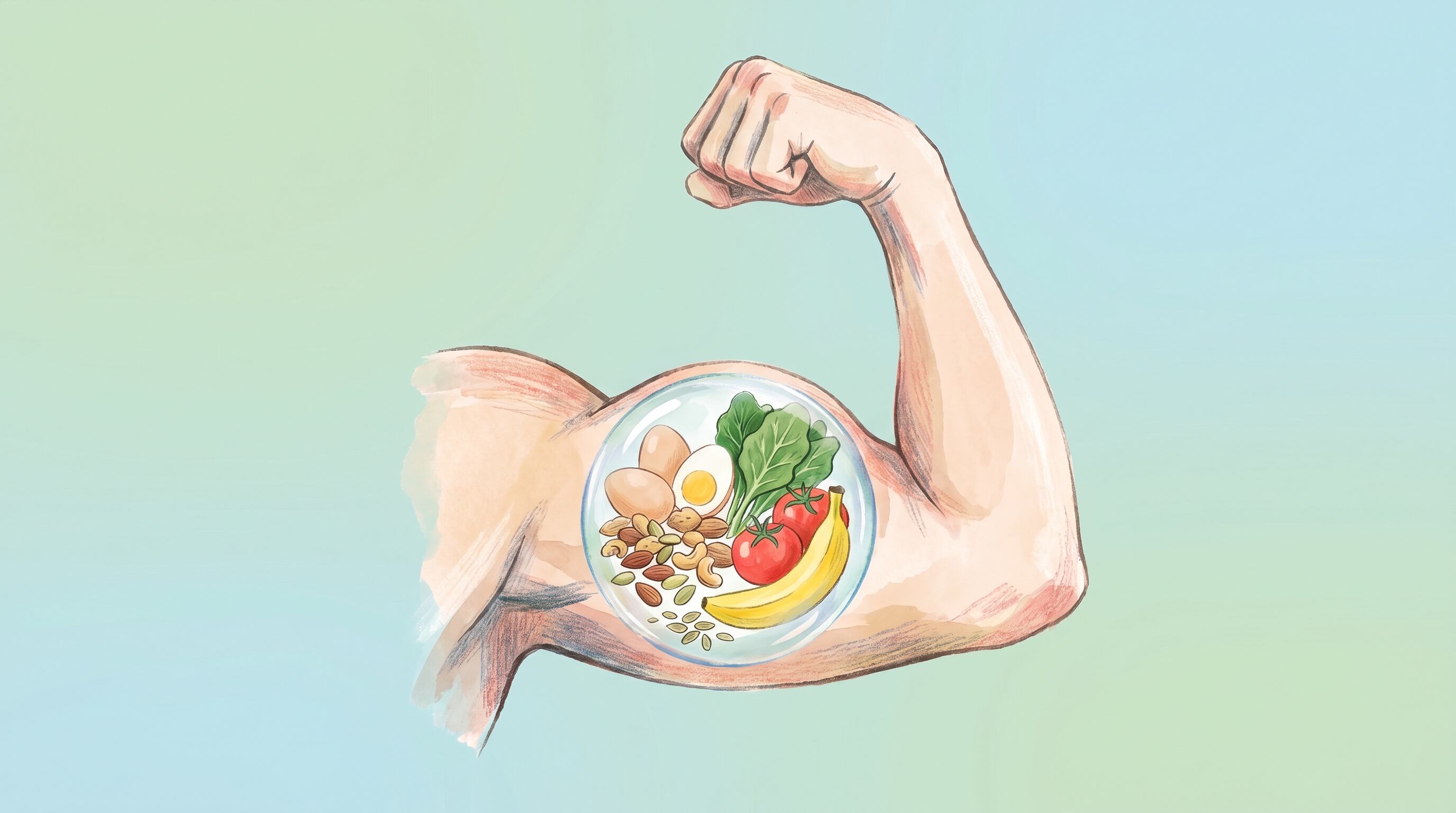 El aporte equilibrado de proteínas, carbohidratos y grasas saludables mejora el desarrollo muscular y evita el aumento de grasa no deseada (Imagen Ilustrativa Infobae)