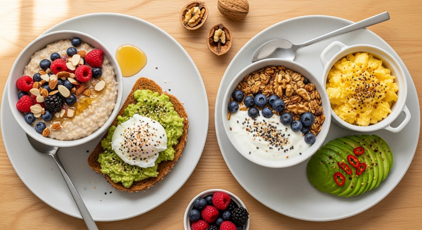 La Mayo Clinic recomienda incluir proteínas y carbohidratos complejos en el desayuno, para mantener saciedad y estabilidad de la glucosa (Imagen Ilustrativa Infobae)