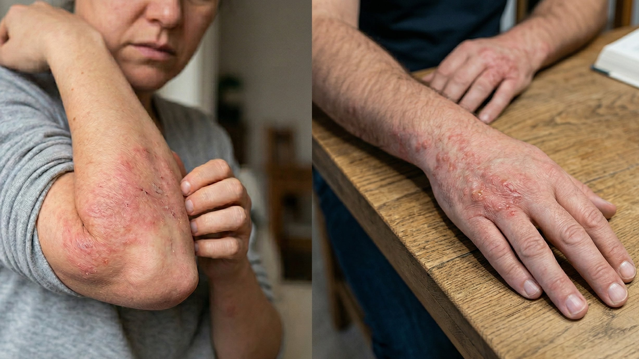 Las queratosis actínicas son lesiones cutáneas frecuentes en adultos mayores y se relacionan con daño solar acumulado (Imagen Ilustrativa Infobae)