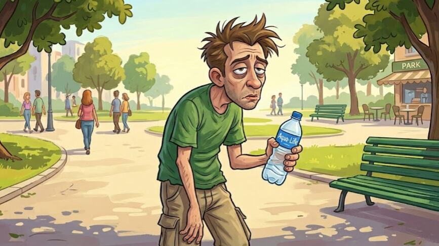 El agua representa entre el 50% y el 60% del peso corporal, clave para mantener el equilibrio fisiológico general (Imagen Ilustrativa Infobae)