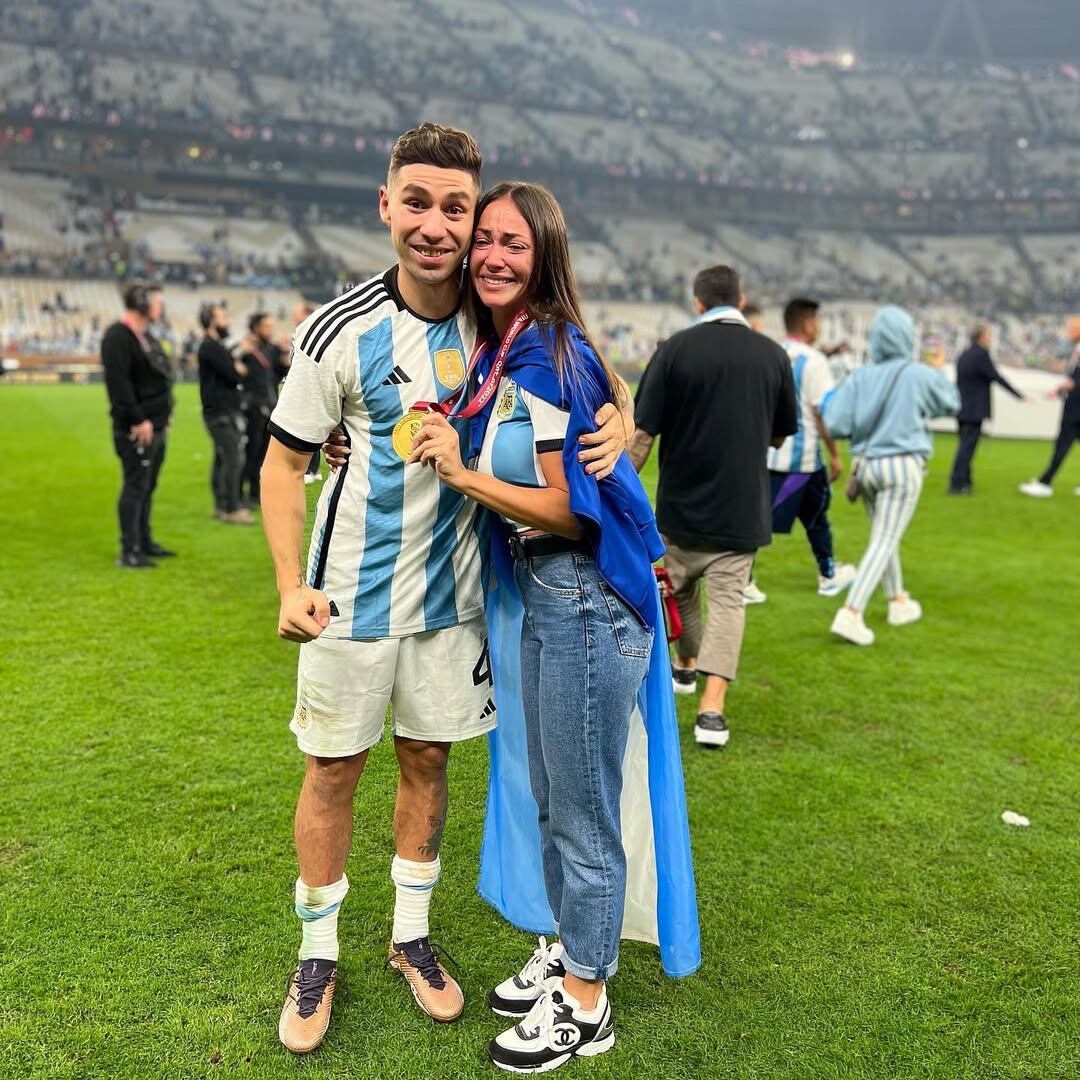 Gonzalo Montiel y Karina Nacucchio se conocieron a través de amigos en común en el año 2019