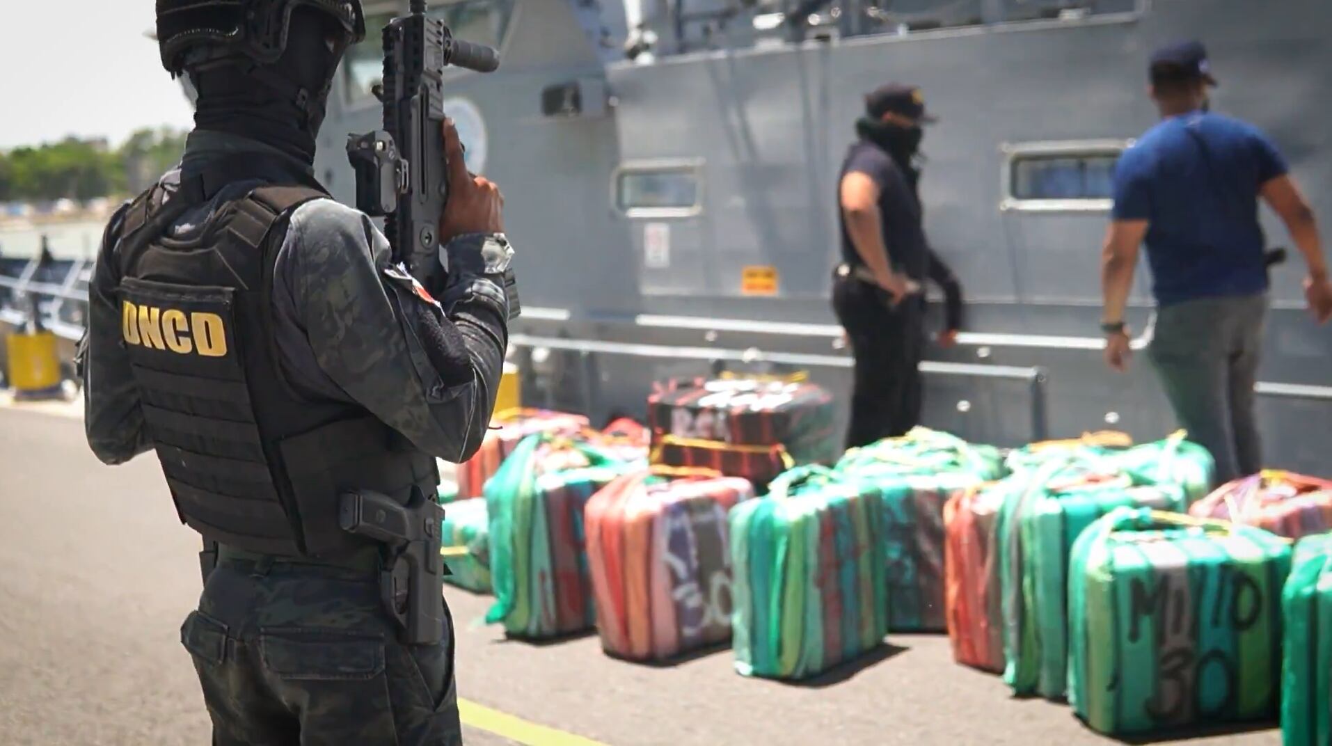 República Dominicana: Intercepta lancha con casi mil paquetes de presunta cocaína en República Dominicana