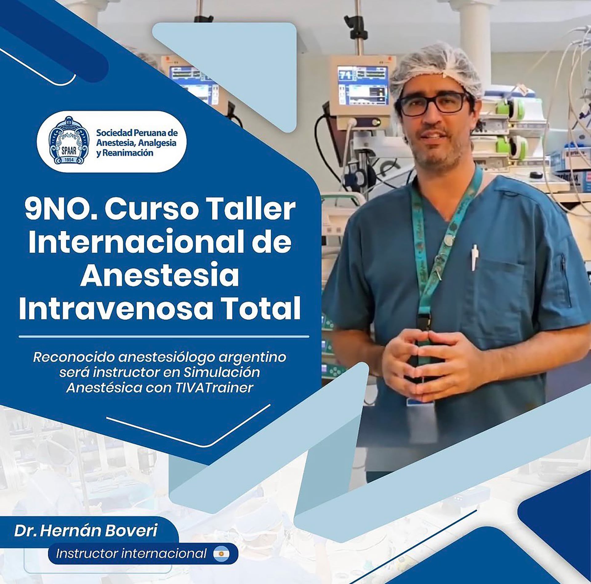 El doctor Hernán Boveri, imputado junto a Lanusse por el robo de propofol y el monitor BIS del Hospital Italiano