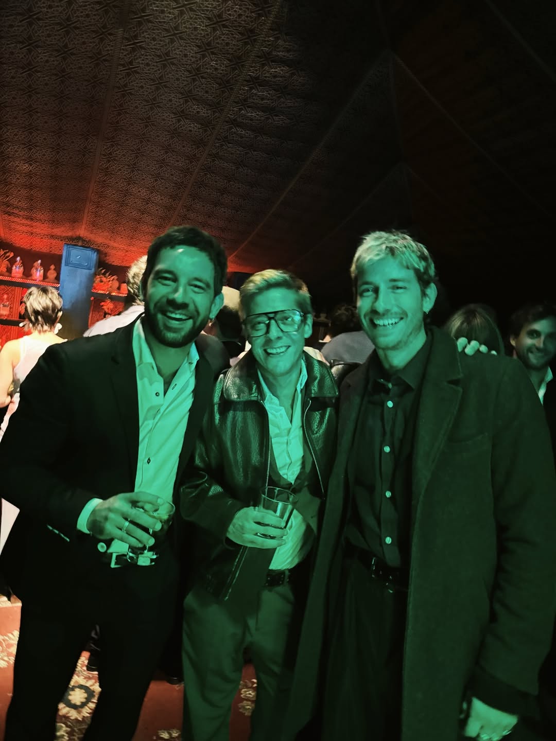 La fiesta de casamiento reunió a algunos de los protagonistas de Casi Ángele
