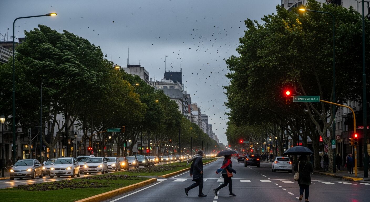 Se espera que la próxima semana sea con climas más fríos en la capital (Imagen Ilustrativa Infobae)