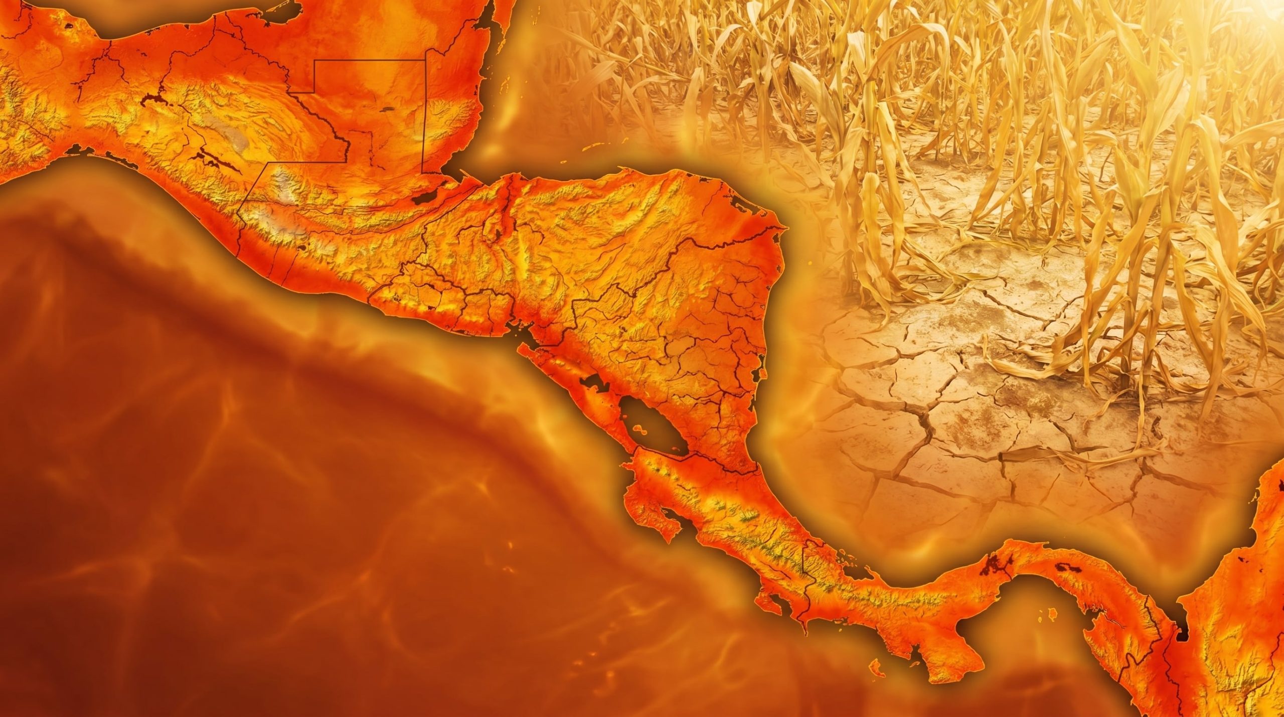 Sequía, olas de calor y estrés hídrico: El Niño 2026 amenaza a Centroamérica entre mayo y julio