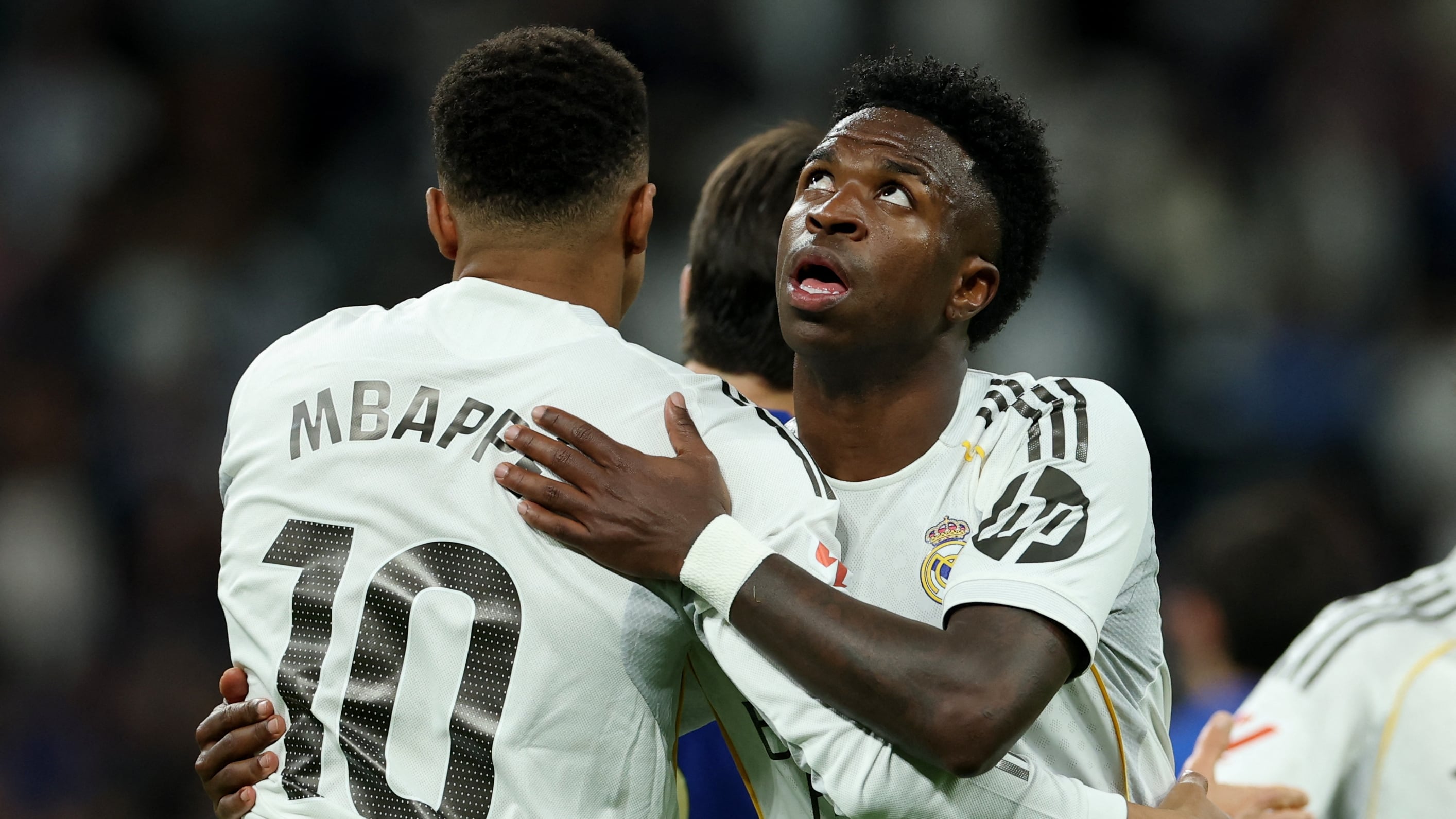 Vinicius Junior y Kylian Mbappe podrían estar atravesando una rivalidad interna (Reuters)