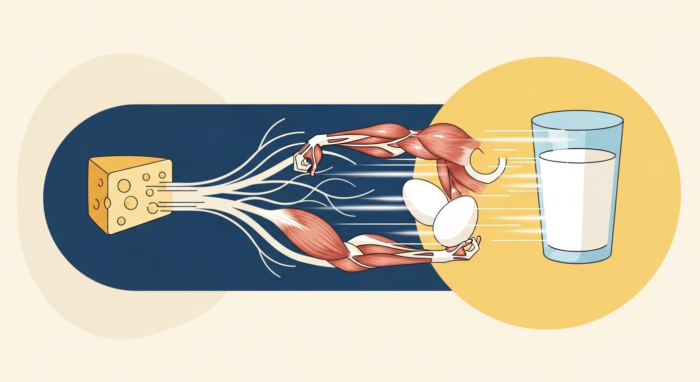 La absorción lenta de caseína presente en el queso parmesano limita su eficacia para una recuperación muscular inmediata tras el ejercicio físico intenso (Imagen Ilustrativa Infobae)
