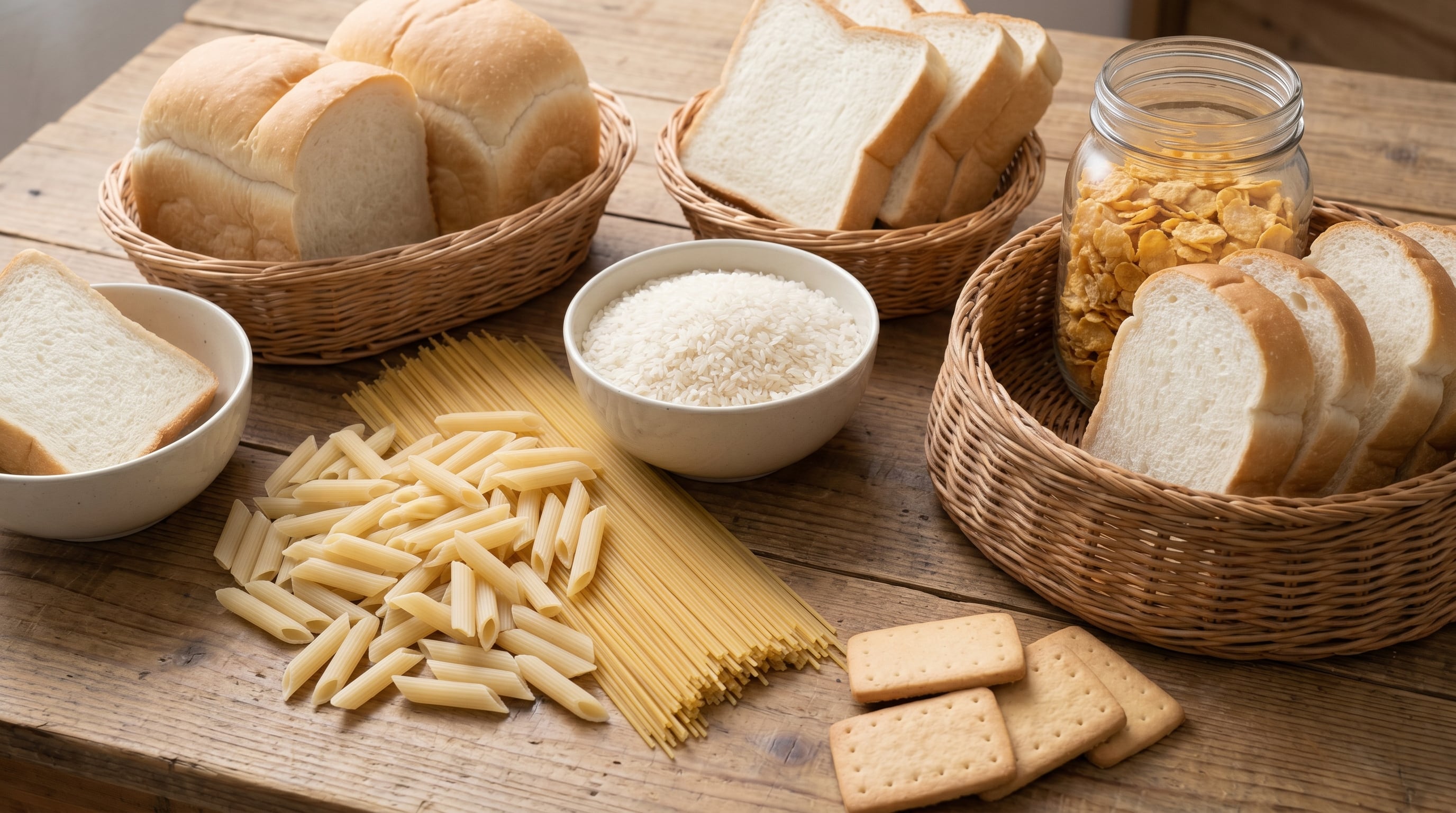 Cereales, arroz blanco, pan y plátano esconden altos niveles de azúcar, equiparables o superiores a una barra de chocolate (Imagen Ilustrativa Infobae)