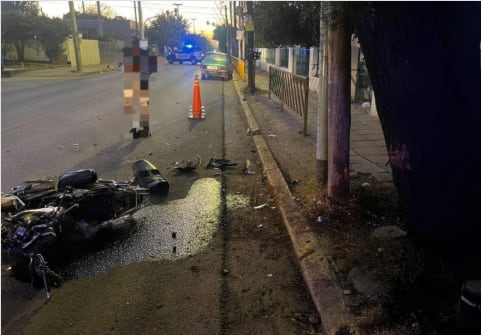 Un motociclista perdió la vida en boulevard de los Alemanes en la capital cordobesa