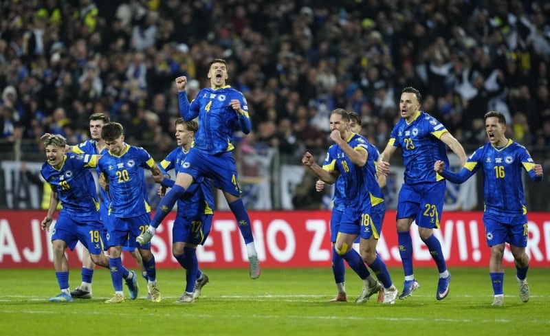 Bosnia presentó la lista de 26 convocados al Mundial 2026 (Reuters)
