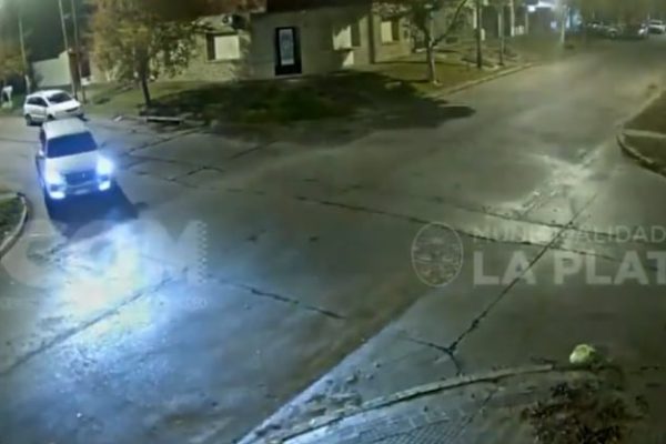 Video: robaron una camioneta usando un inhibidor de señal pero fueron perseguidos y terminaron en una zanja