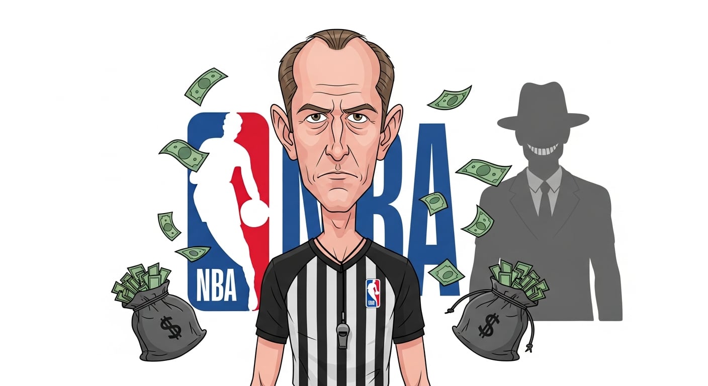 Tim Donaghy, el árbitro del escándalo con apuestas (Imagen Ilustrativa Infobae)