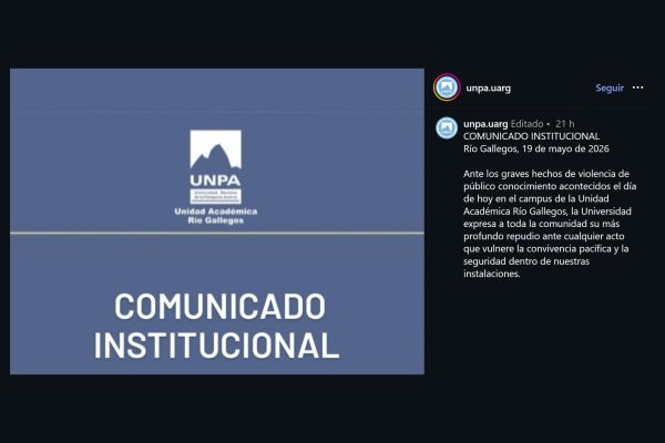 Violento ataque en una universidad de la Patagonia: un trabajador apuñaló a un estudiante