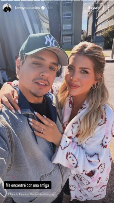 Wanda Nara y Kennys Palacios juntos en Uruguay después de rumores de pelea: “Me encontré con una amiga”