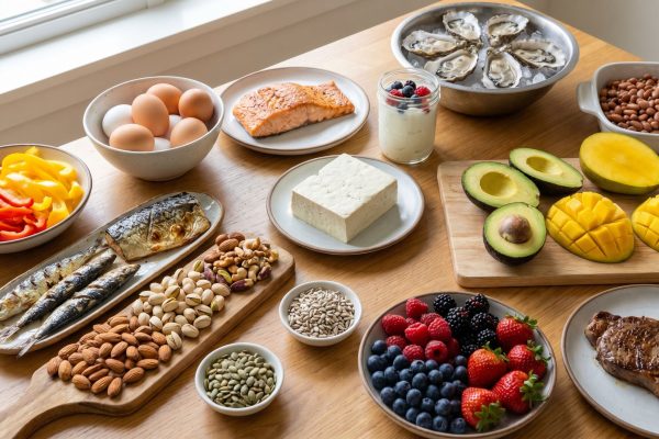 15 alimentos para evitar deficiencias nutricionales relacionadas con la caída del cabello