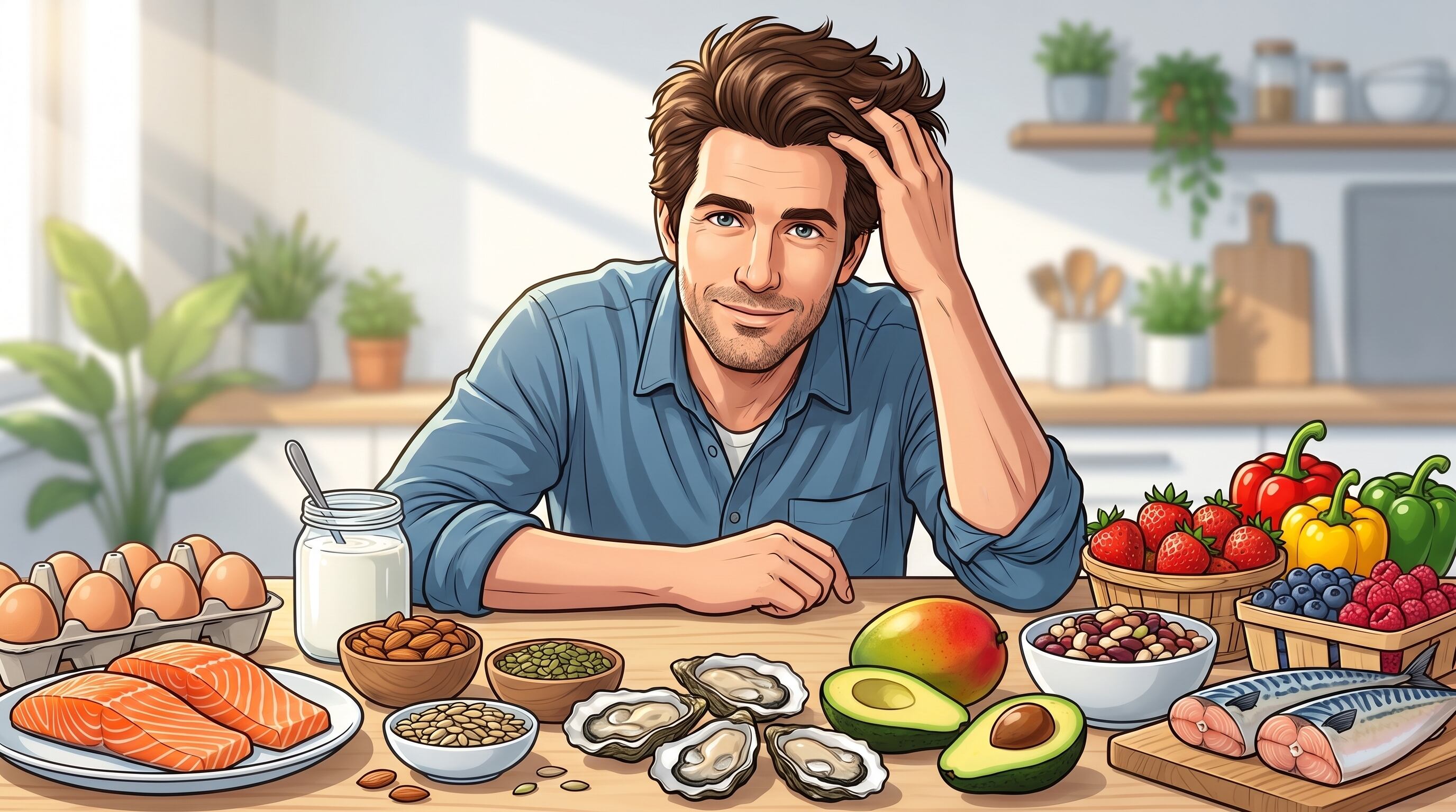 La salud capilar también depende de la alimentación diaria cuando existen deficiencias nutricionales que afectan el cabello (Imagen Ilustrativa Infobae)