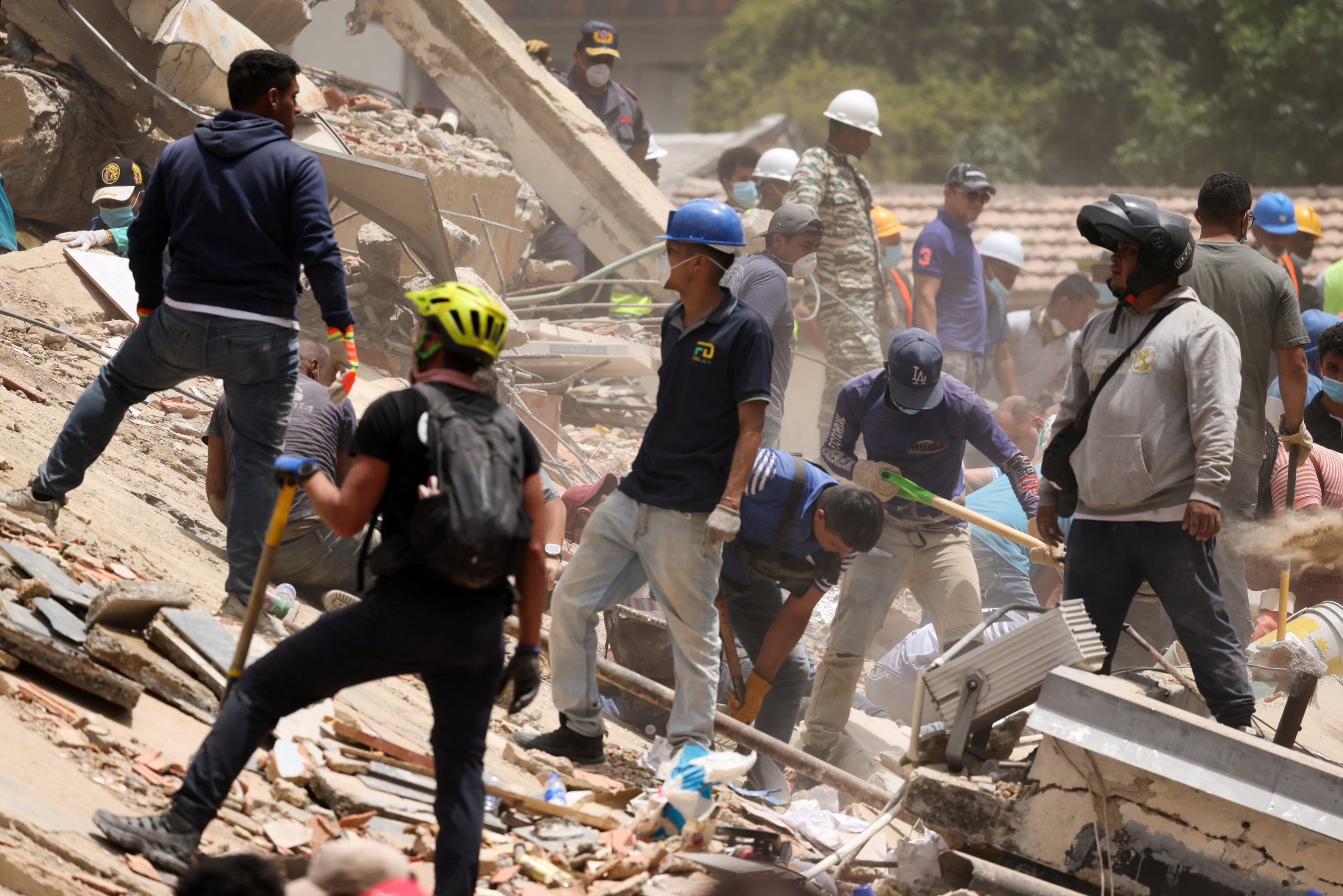 39 segundos de terror: Dos dominicanos se encuentran desaparecidos tras los potentes terremotos en Venezuela