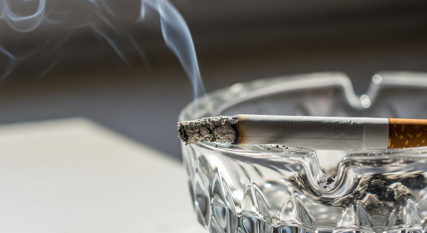 Reducir el tabaco en la tarde ayuda a evitar que la nicotina empeore la tensión mandibular durante la noche. (Imagen Ilustrativa Infobae)