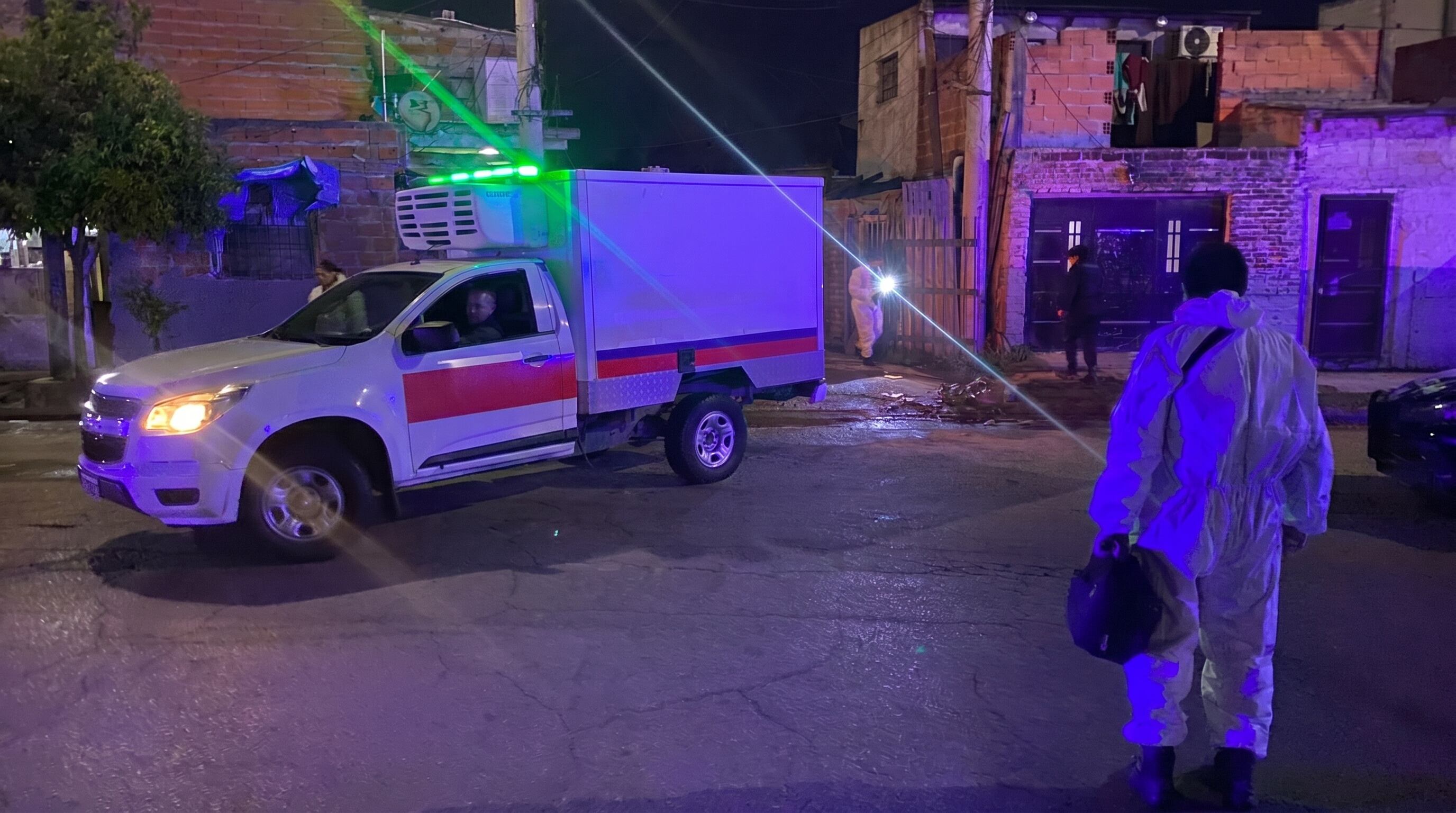 Peritos en la escena del crimen el pasado 11 de junio