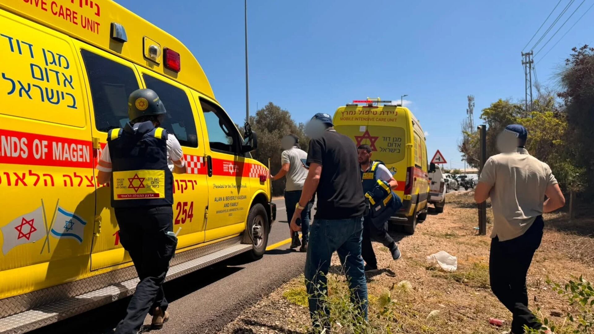 La Policía israelí constata un muerto y cuatro heridos en