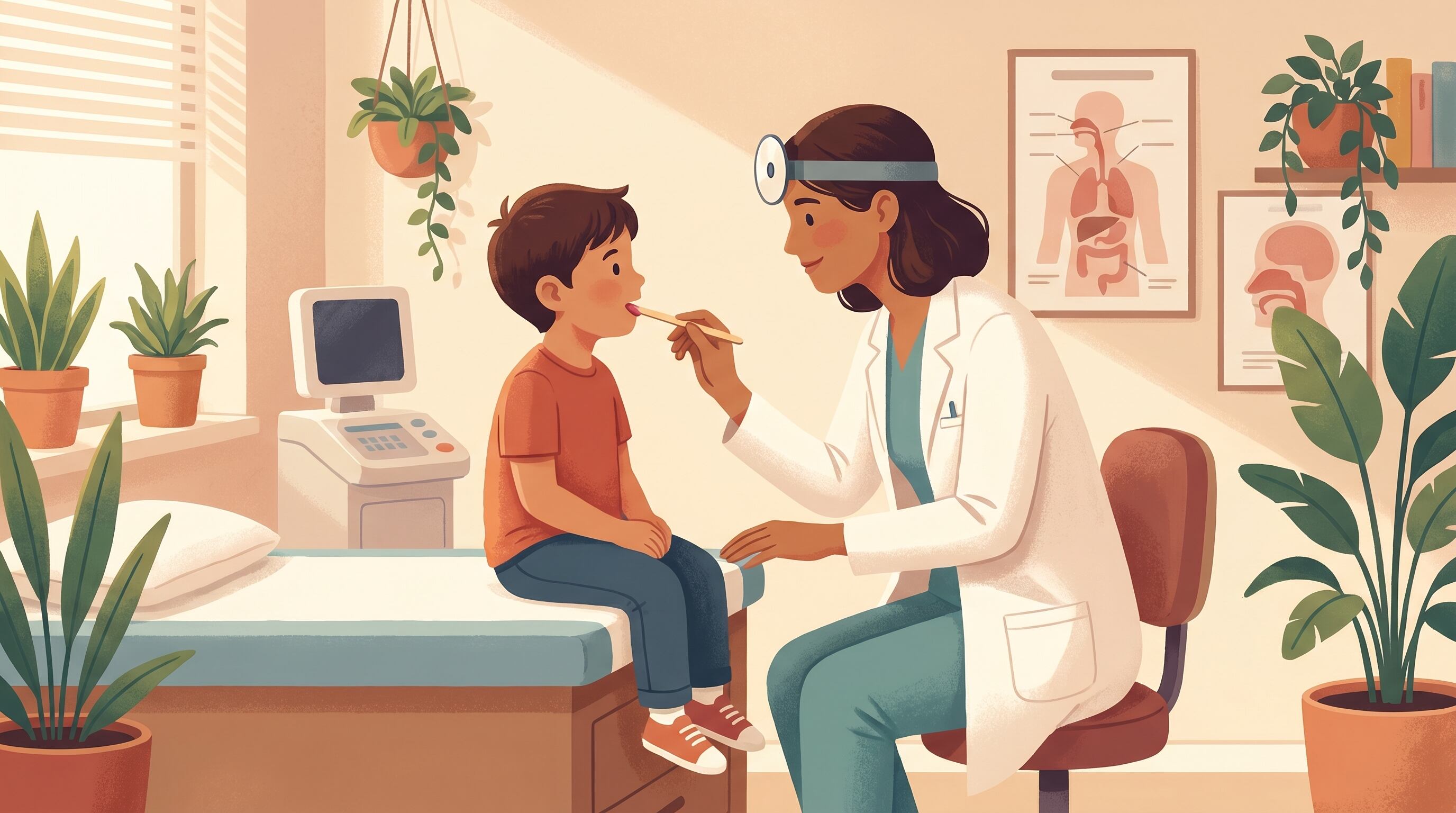 La decisión de operar amígdalas y adenoides debe ser personalizada y requiere una evaluación con un otorrinolaringólogo pediátrico para analizar causas, riesgos y beneficios (Imagen Ilustrativa Infobae)