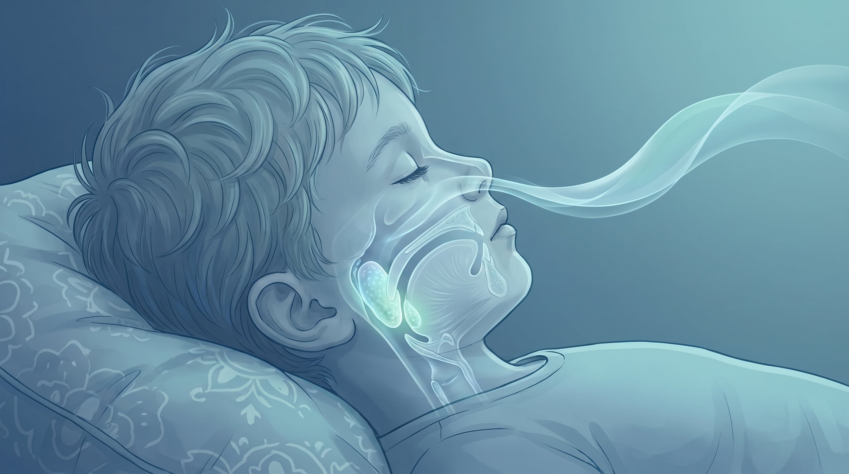 Las amígdalas y las adenoides actúan como parte del sistema inmunológico en la infancia, pero pueden convertirse en un problema cuando se inflaman, se infectan de manera repetida o bloquean la respiración (Imagen Ilustrativa Infobae)