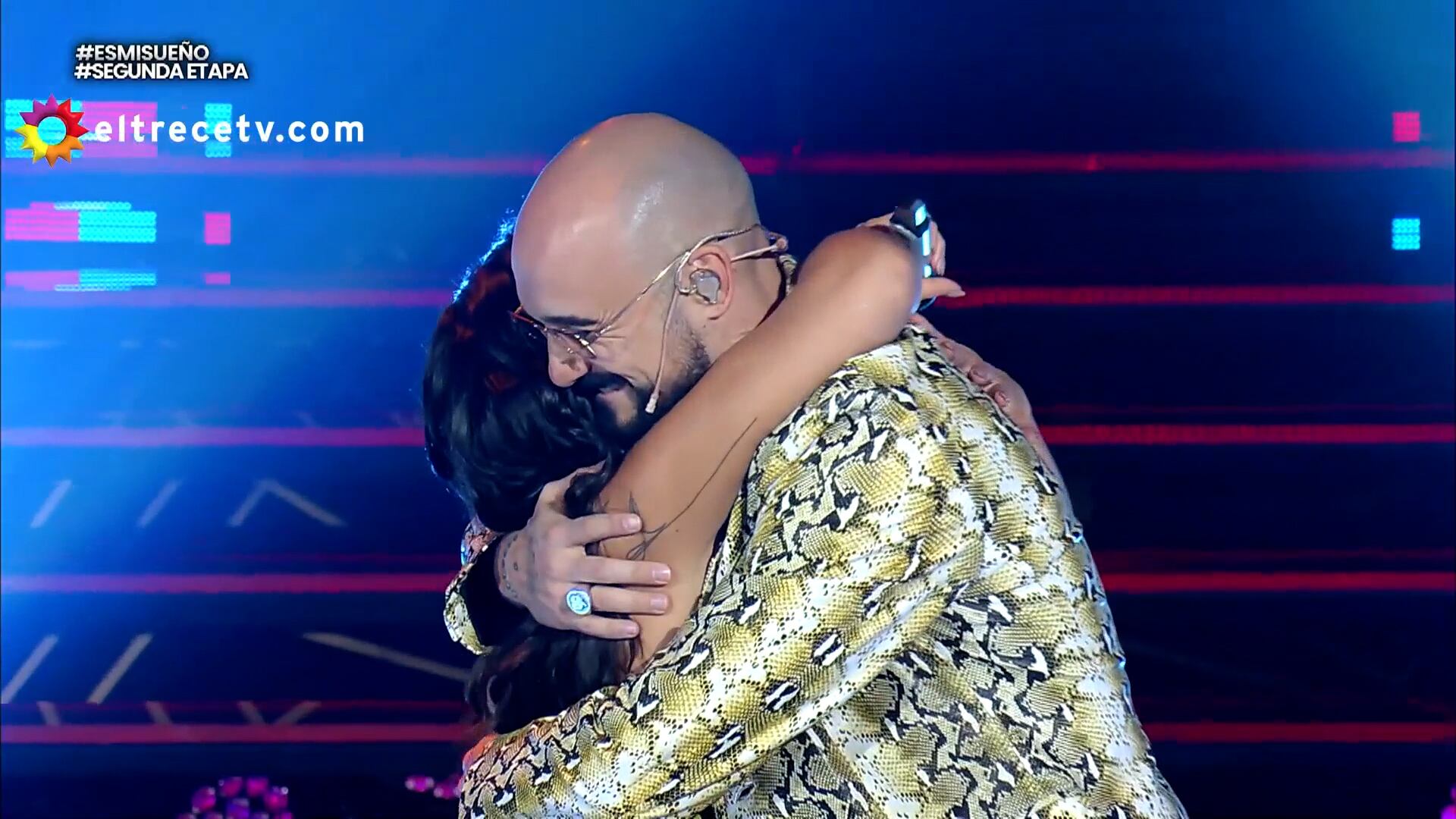 Ángela Leiva y Abel Pintos protagonizaron el momento más esperado de Es mi sueño con una interpretación conjunta de Oncemil en eltrece