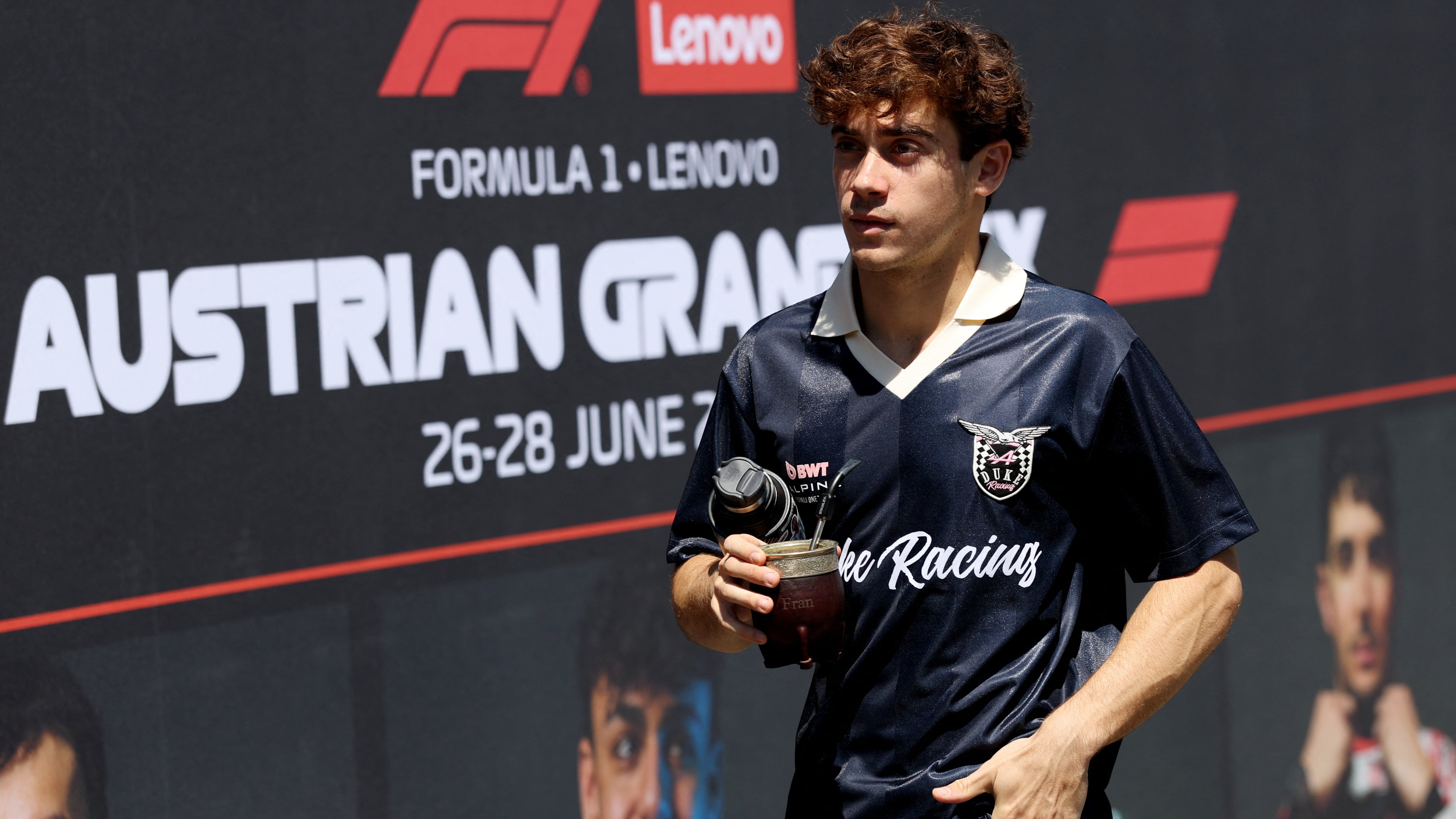 Franco Colapinto intentará prolongar su buen momento en la F1 en el GP de Austria (REUTERS/Leonhard Foegerra)