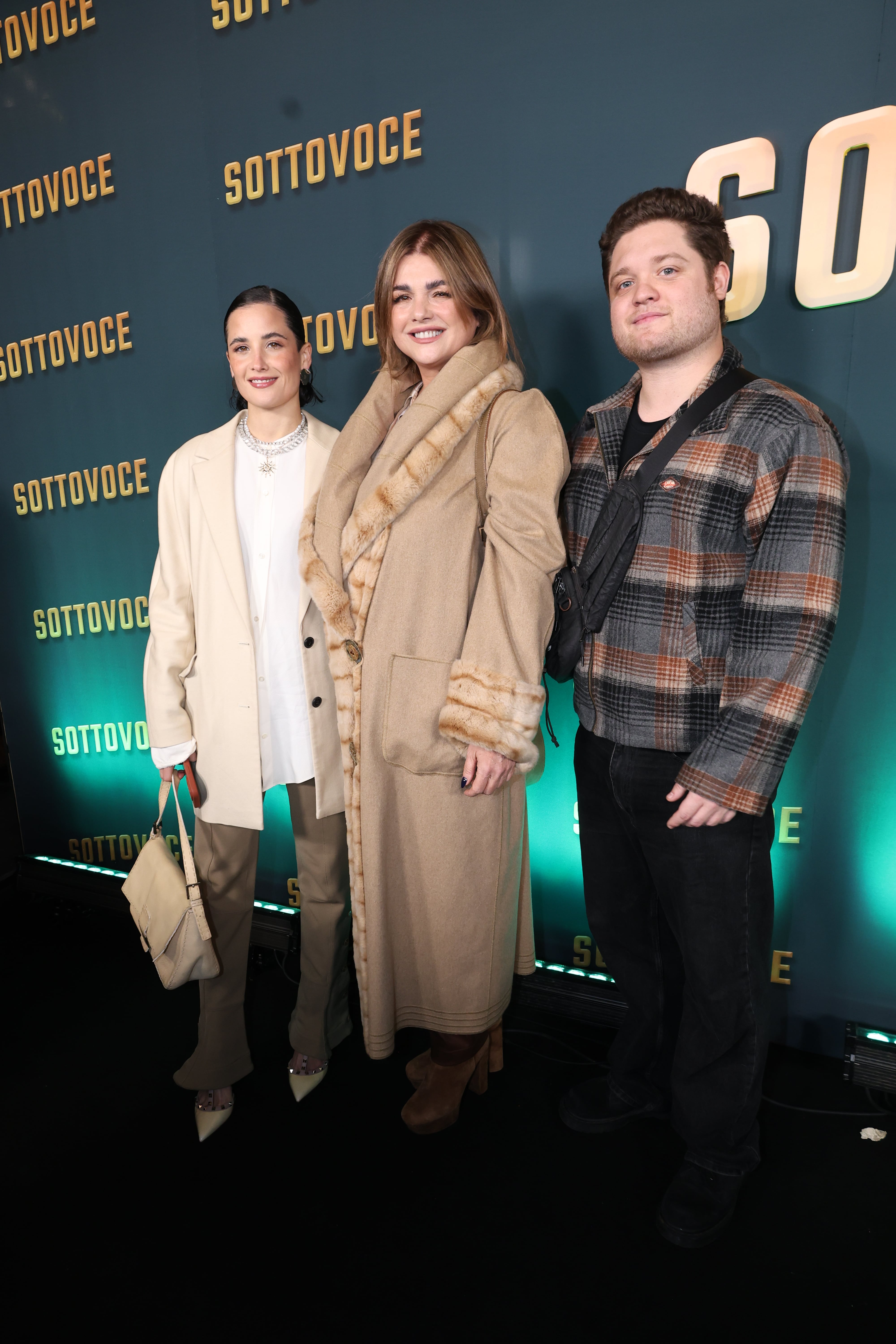 Flor Torrente, Araceli González y Toto Kirzner fueron espectadores de lujo de Sottovoce