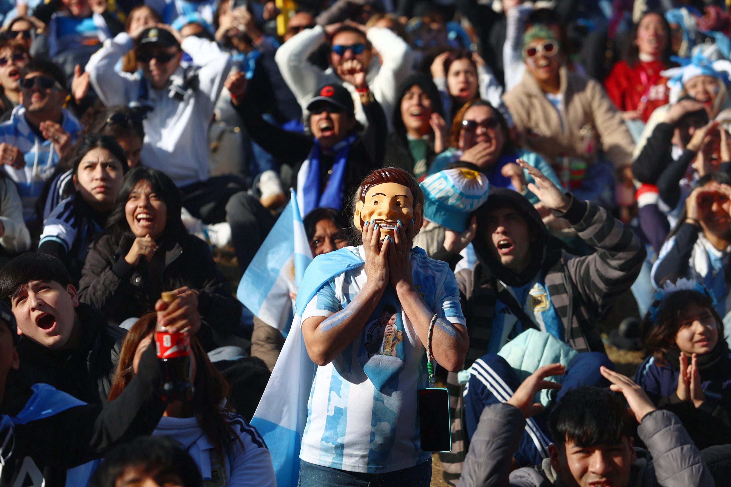 Así se vivió el triunfo de la Selección Argentina en el Fan Fest de la Ciudad de Buenos Aires