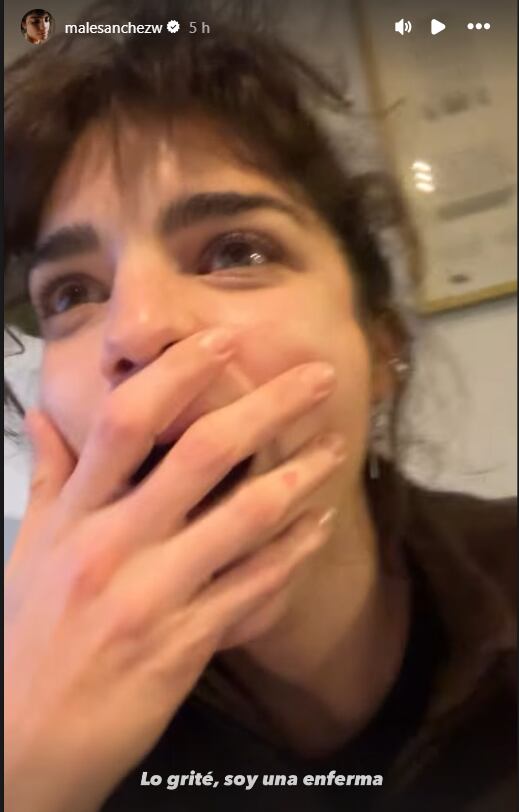 Malena Sánchez reaccionó con emoción al gol con el que Messi igualó a Miroslav Klose como máximo artillero de la historia de los Mundiales