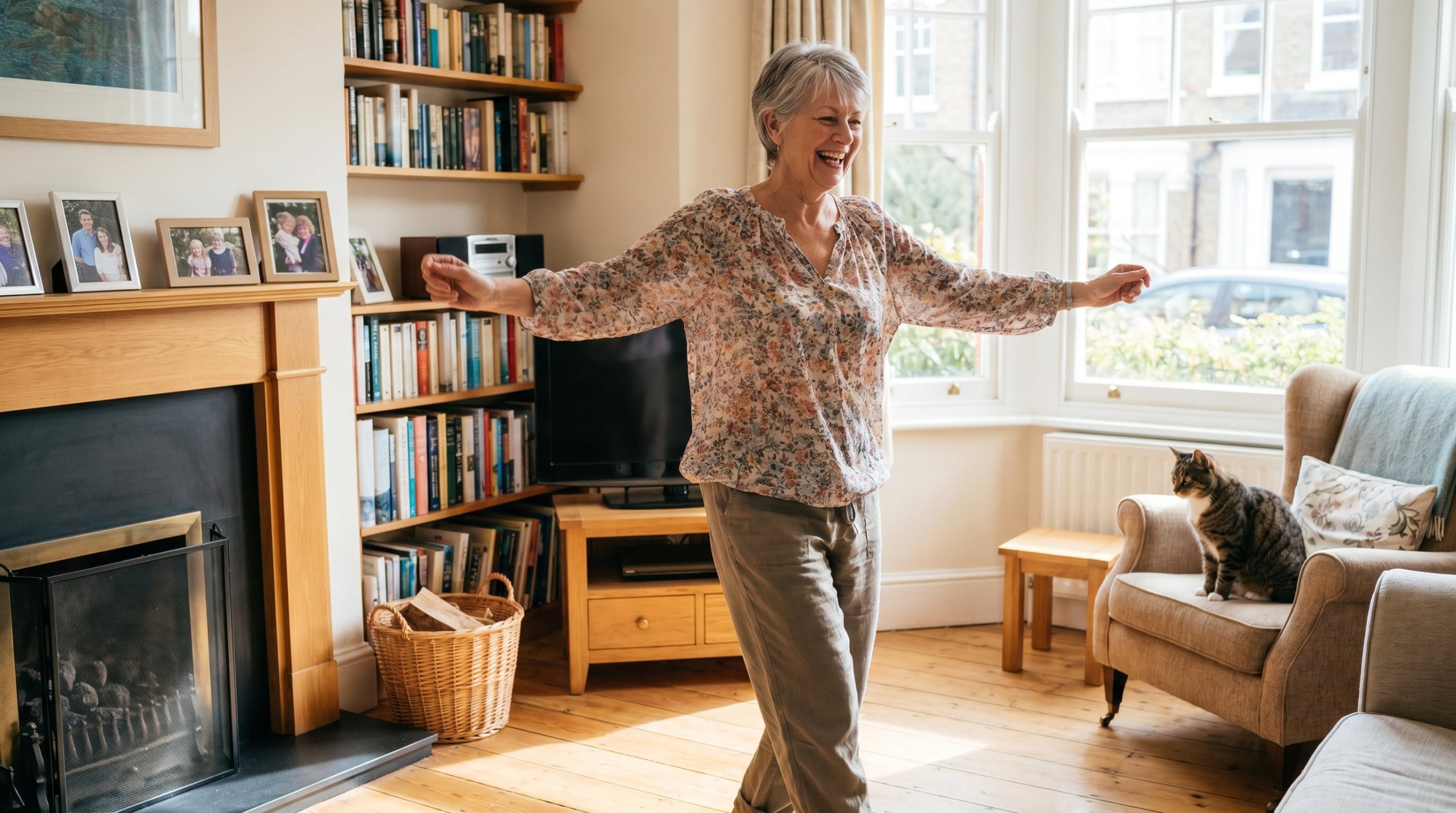 Bailar 10 minutos al día mejora la salud física y mental en mujeres mayores de 60 años