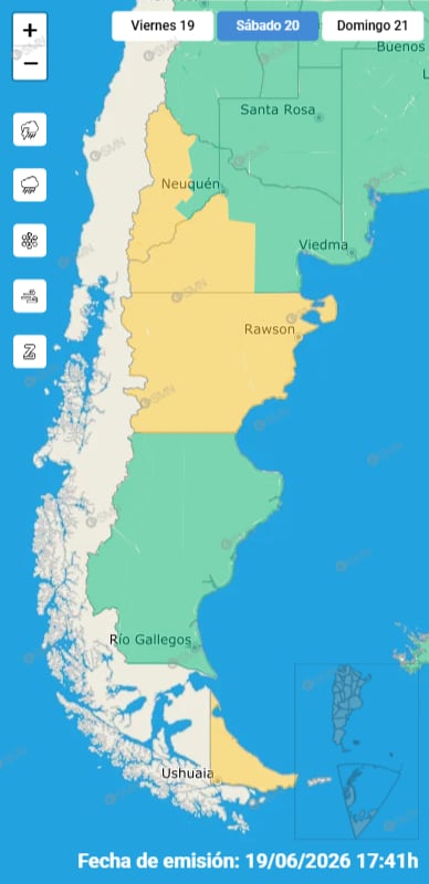Bajas temperaturas y cielo nublado en CABA durante el fin de semana del Día del Padre